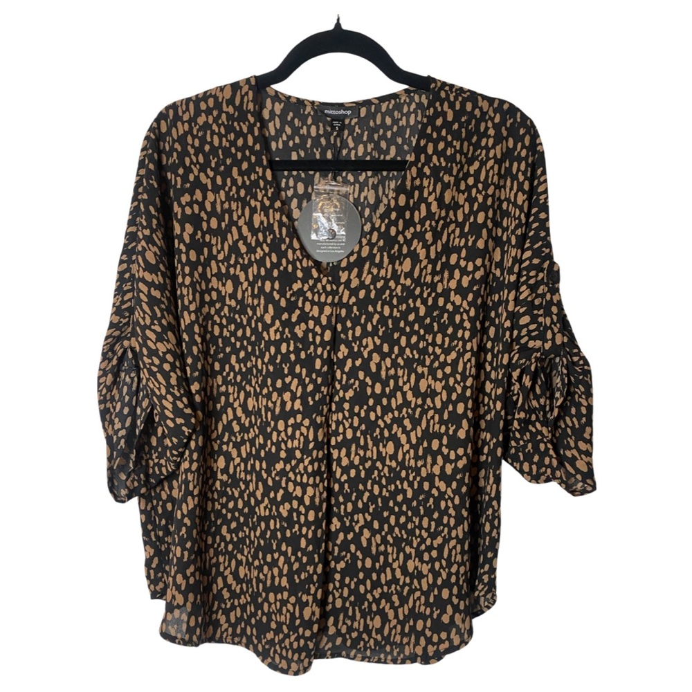 Black and Brown Shirt